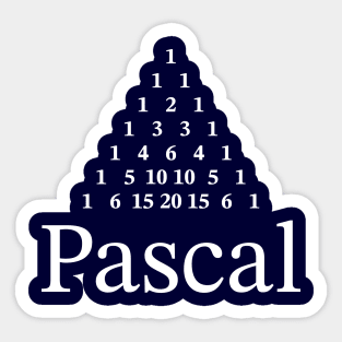 Pascal's Triangle Math Sticker